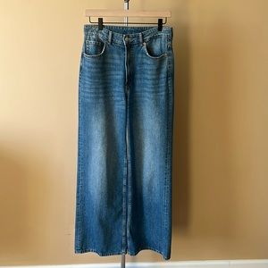 High waisted jeans. H&M